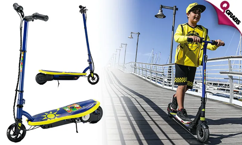 VR46 Foldable Kids E-Scooter!